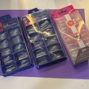 Clear Nail Tips Set